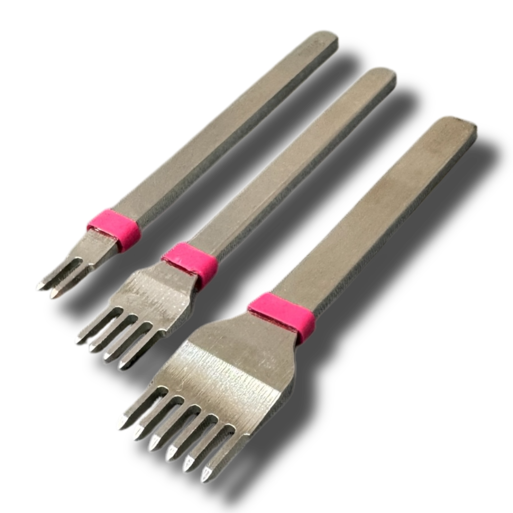 Diamond Stitching Chisel Set 3mm - Straps n Styles